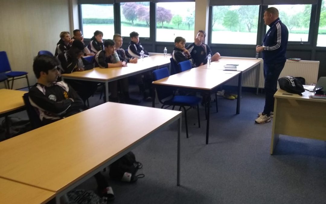 Iain Sankey, PFA Regional Coach Educator, paid us a visit last week